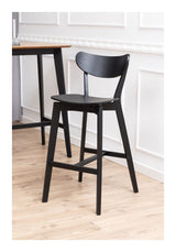 Roxby Barstool, Black wood