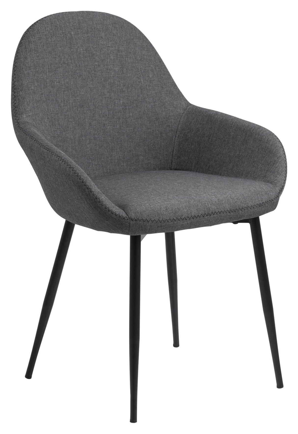 Sweet Dining chair w/armrests, Gray