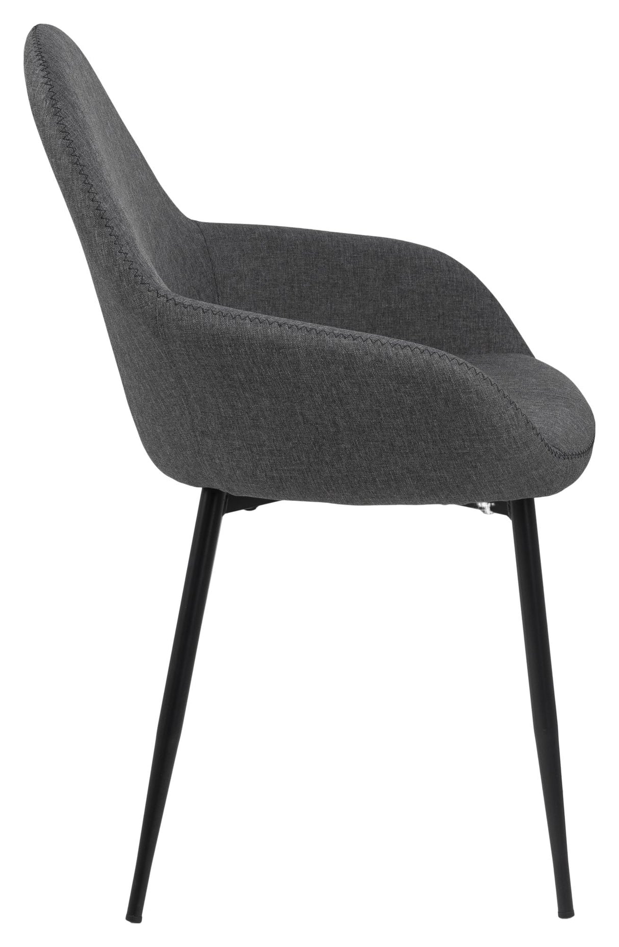 Sweet Dining chair w/armrests, Gray