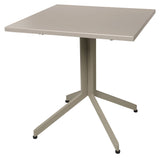 Alton Garden Table - Simply Taupe Alu, 70x70