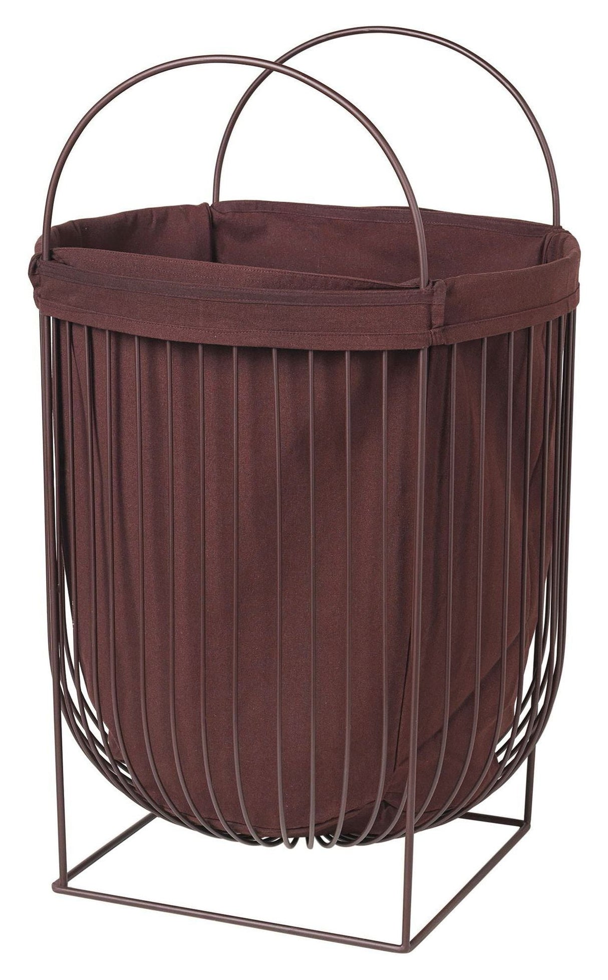 Arild Laundry Basket - Eggplant