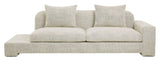 Bay 3-seater sofa, right, Light beige