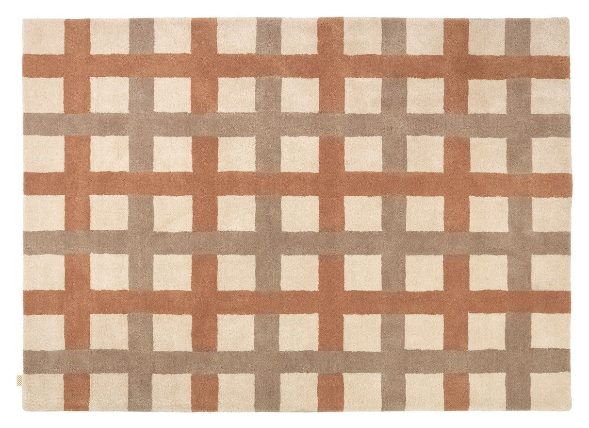 Edith Wool rug 300x200, Beige/Yellow