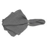 Gracie Linen napkins Dark Shadow, 45x45 cm