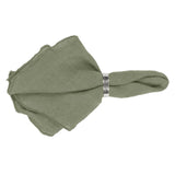 Gracie Linen napkins Thyme, 45x45 cm