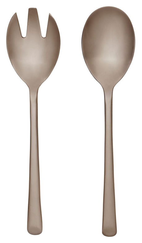 Hune Salad Set, Titanium Espresso