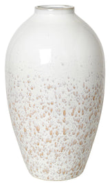 Ingrid Ceramic Vase, White