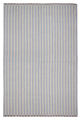 Lamel Cotton Blanket 140x200, Blue/gray