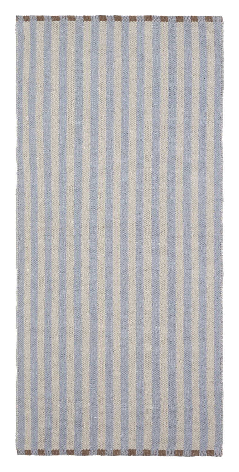 Lamel Cotton Blanket 70x140, Blue/gray