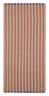 Lamel Cotton Blanket 70x140, Brown/Pink