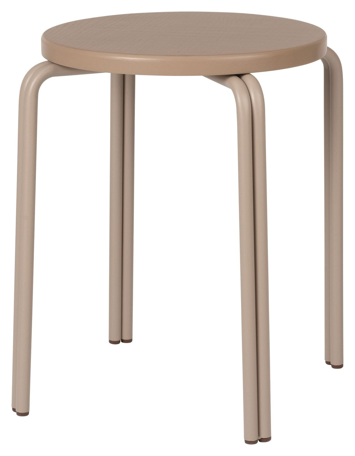 Oda Stool - Gray beige/Ash veneer