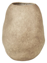 Organic Vase H43 Taupe