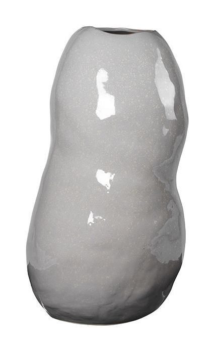 Organic Vase H61, Drizzle Stoneware