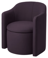 Pond Lounge Chair, Dark Purple