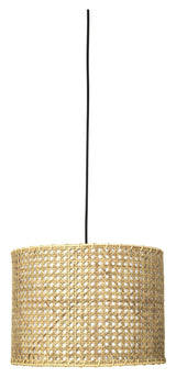 Ruben Ceiling lamp - Rattan/Brass