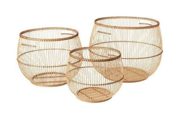 Soffy Basket - 3 Baskets in bamboo