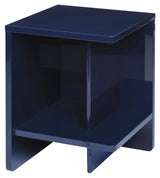 Tenna Bedside table right facing, Blue