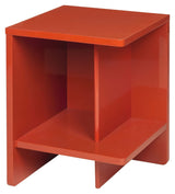 Tenna Bedside table, right facing - Orange