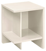 Tenna Bedside table left facing, Light gray