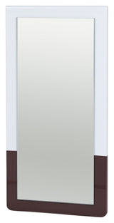 Tenna Mirror Light Blue/Eggplant, 52x26