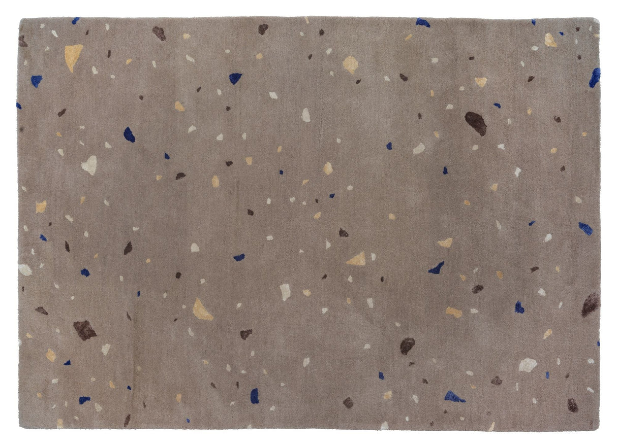 Terrazzo Rug Brown/Blue, 200x140