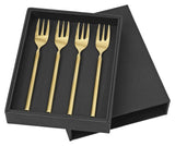 Tvis Cake Forks, Set/4, Titanium Rose Gold