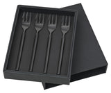 Tvis Cake Forks, Set/4, Titanium Black