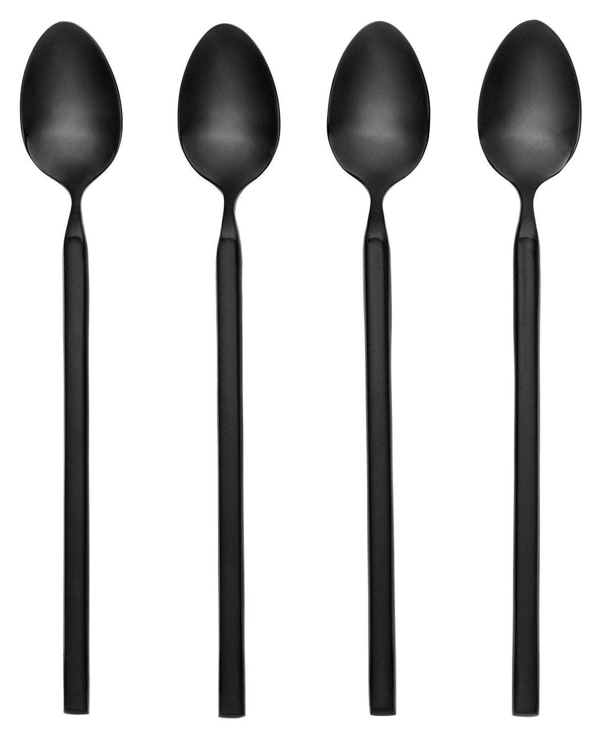 Tvis Latte Spoons, Set/4, Titanium Black