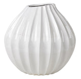 Wide Ceramic Vase XL - Ivory