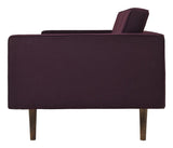 Wind 3-seater sofa, Bordeaux red