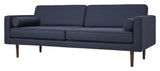 Wind 3-seater sofa, Navy blue