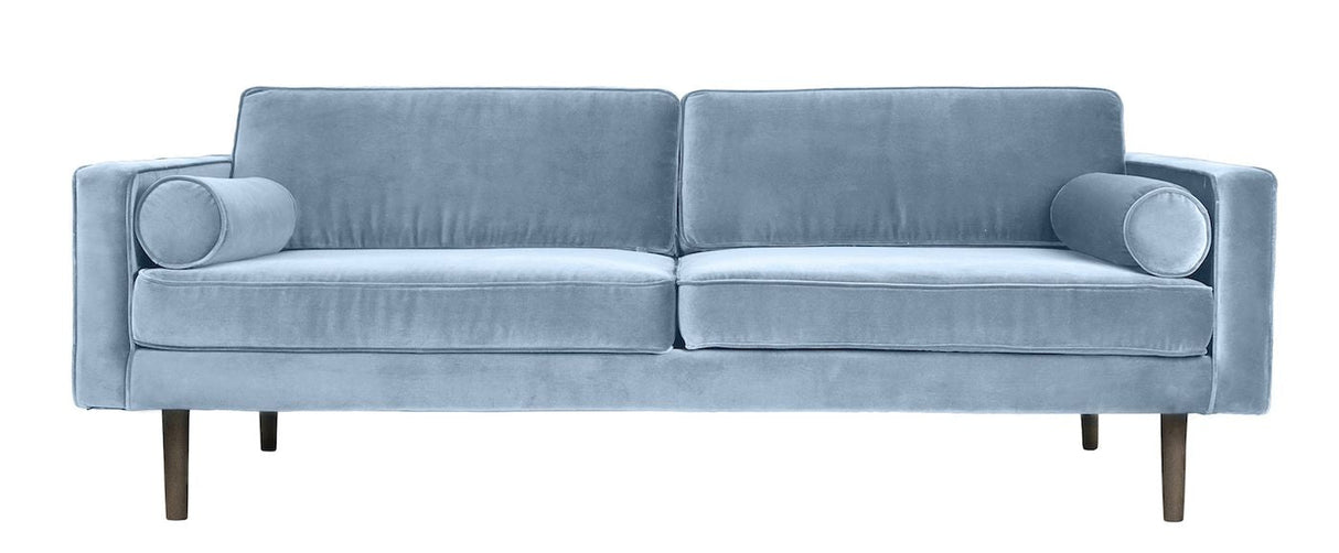 Wind 3-pers. Sofa - Pastel Blue Velvet