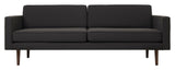 Wind 3-seater sofa, Black