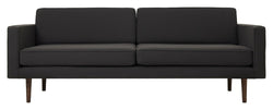 Wind 3-seater sofa, Black