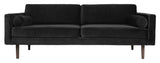 Wind 3-pers. Sofa - Black Velvet