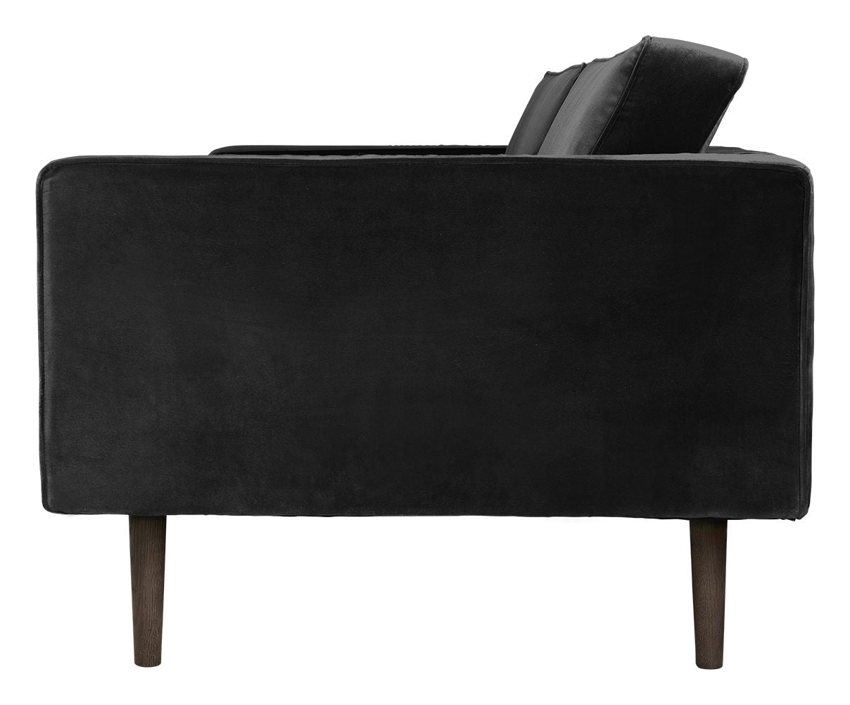 Wind 3-pers. Sofa - Black Velvet