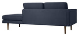 Wind Chaise longue, Navy blue