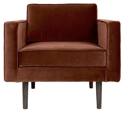 Wind Armchair, Caramel Cafe velour