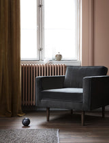 Wind Armchair, Magnet velvet