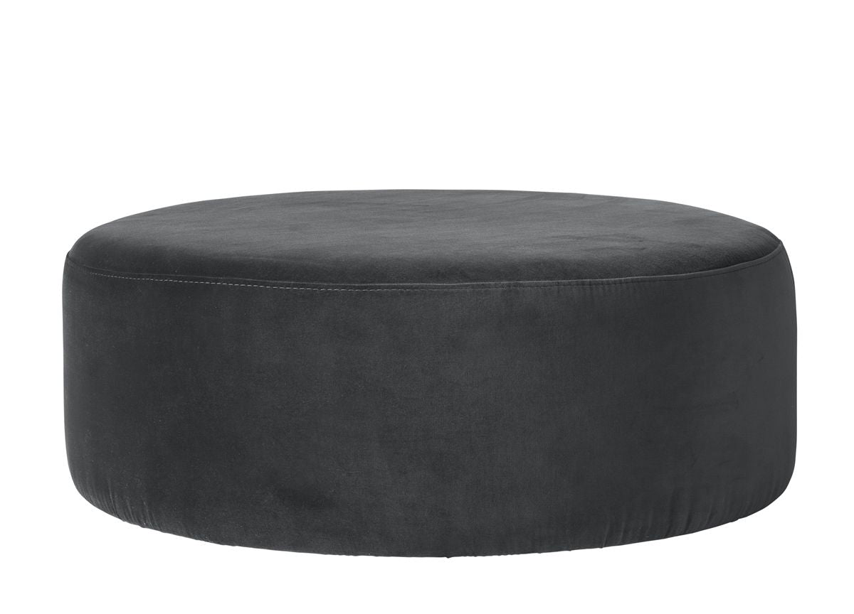 Wind Pouf Ø82 - Magnet velvet