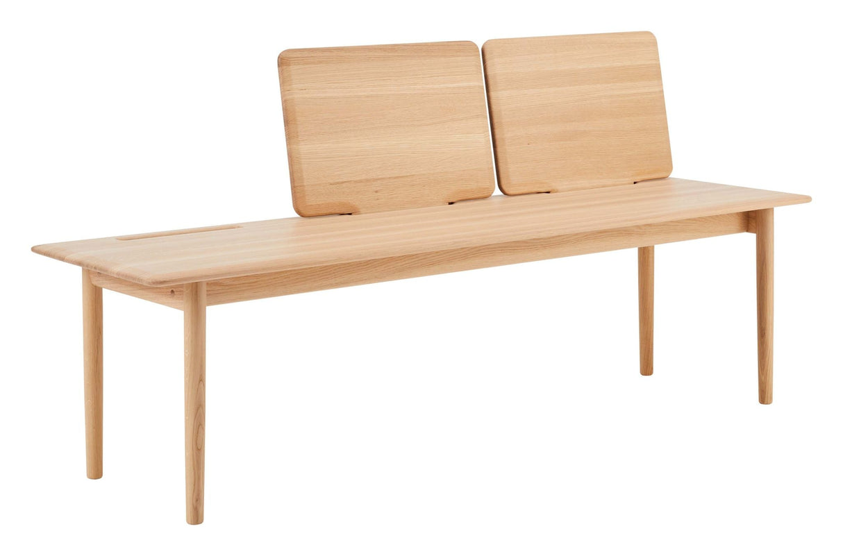 Findahl Elba Bench 170x48x46, Soap-treated oak