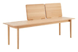 Findahl Elba Bench 170x48x46, Soap-treated oak