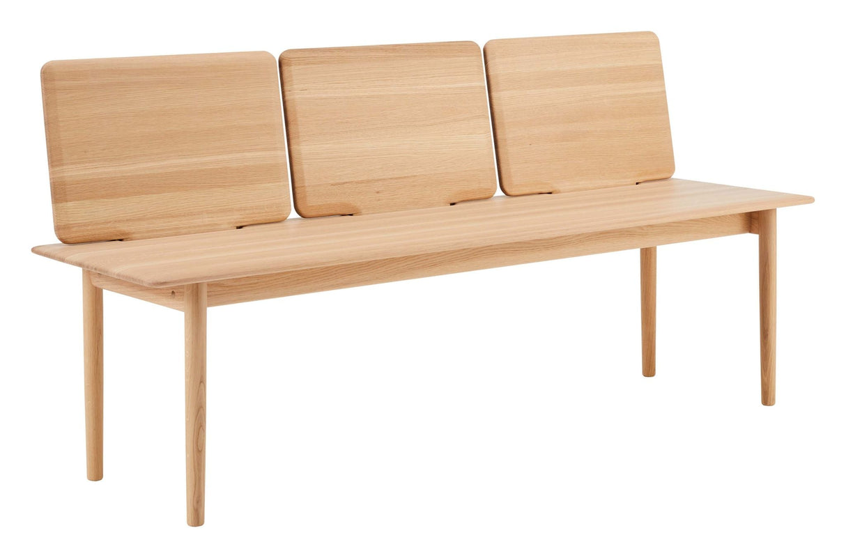 Findahl Elba Bench 170x48x46, Soap-treated oak