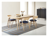 Findahl, Miro Dining table 184x106 - Oak/white pigmented oiled