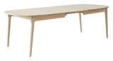 Findahl, Miro Dining table 184x106 - Oak/white pigmented oiled