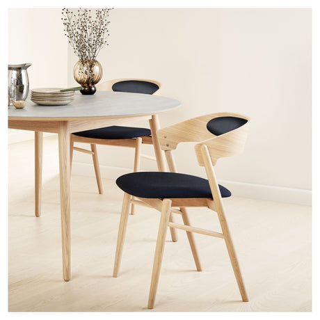 Findahl Springer Dining Chair, Oak/Black