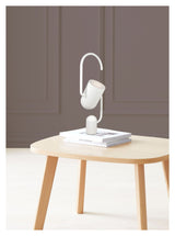 Light Grab Table Lamp, Matte White