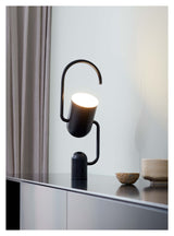 Light Grab Table Lamp, Matte White