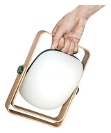 Light, Vang Portable Table Lamp - Green