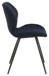 Petri, dining chair - dark blue